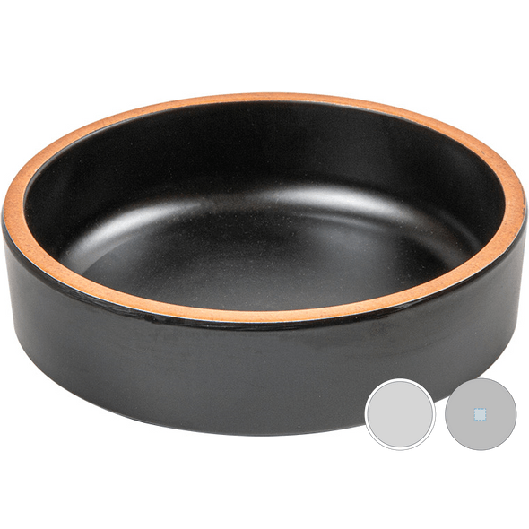 Black Melamine Plates